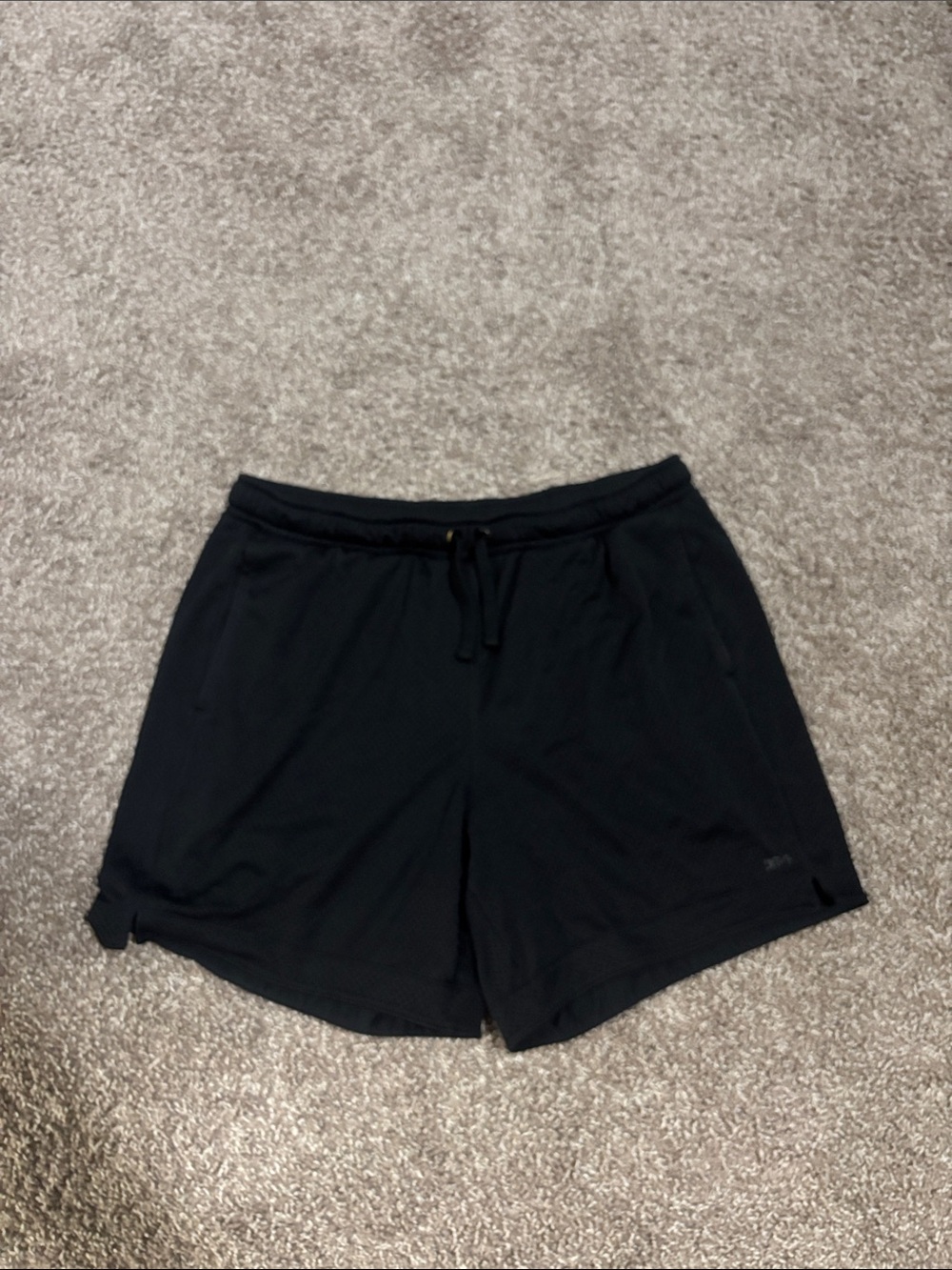 DSG Black Men's Athletic Shorts with Drawstring Waist